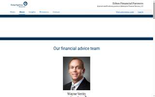 Wayne Verity - Financial Advisor, Ameriprise Financial Services, LLC website