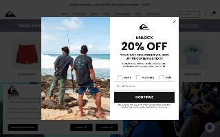 Quicksilver Express website