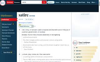 Satire Brewing Company website