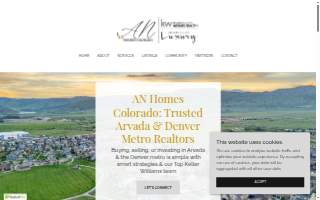 AN Homes Colorado website