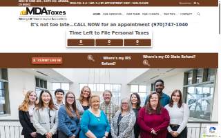 MDA Taxes of Arvada website