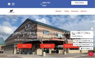 Church Ranch Veterinary Center website