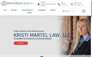 Kristi Martel Law, LLC website