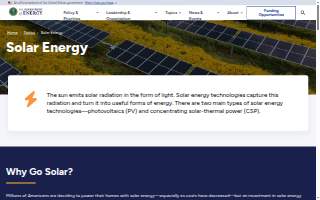 Solar Roast Coffee website