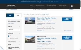 Wingate by Wyndham Pueblo website