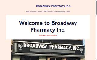 Broadway Pharmacy Inc website