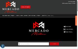 Mercado Motors website