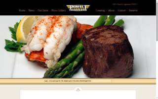The Perfect Landing Restaurant website