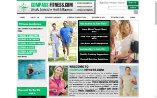 Compass Fitness website