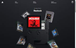 Analogue Bar website