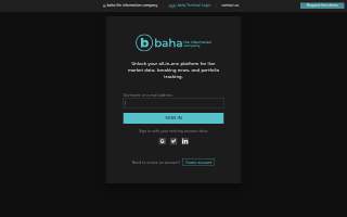 BAHA Construction, Inc. website