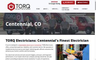 TORQ Electricians website