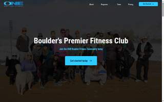 ONE Boulder Fitness website