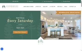 Aspenwood Landscape & Maintenance website