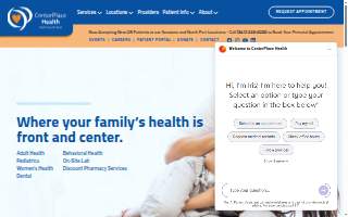Centerplace Dental Care website