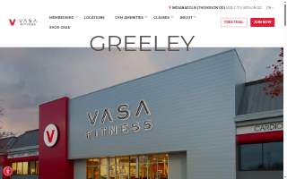 VASA Fitness of Greeley website