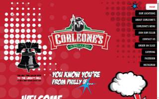 Corleone's Drive Thru, Catering website