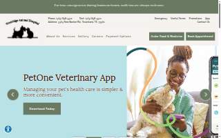 West Ridge Animal Hospital website
