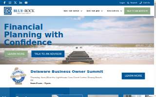 Blue Rock Financial Group - Financial Planning website