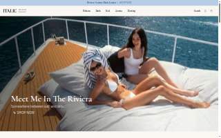 Italic Catering website