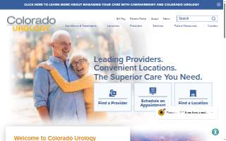 Colorado Urology - Castle Rock website
