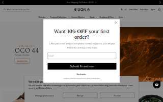 Nixon & Co Salon & Boutique website