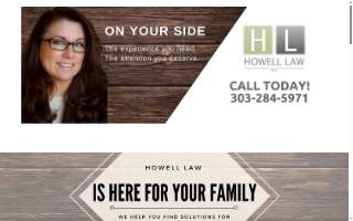 Howell Law LLC website