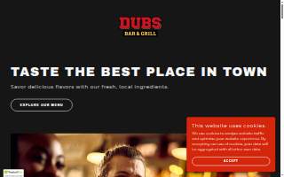 Dubs Bar & Grill website