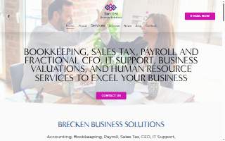 Brecken Business Solutions - Bookkeeping, Sales Tax, & Payroll Services for the Mountain States Region website