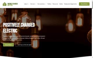 Positively Charged Electric of Castle Rock website