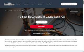 The Speedy Electricians website