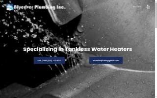 Blue River Plumbing & Heating website