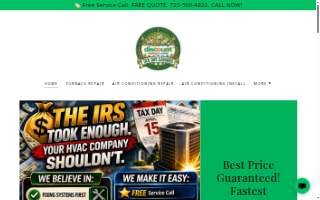 Discount Heating And Cooling Castle Rock / Furnace / Air Conditioning / Boiler website