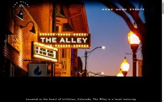 The Alley website