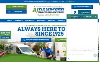 AJ Danboise website