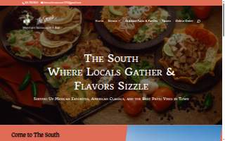 The South Restaurant website