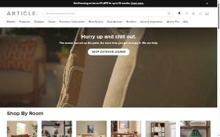 Article Hair + Co website
