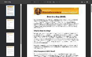 Brewing Market Coffee website