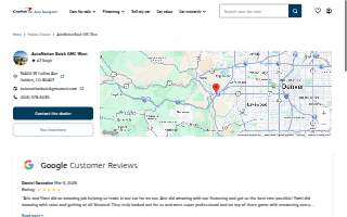 AutoNation Buick GMC West website