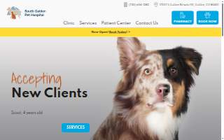 South Golden Pet Hospital website