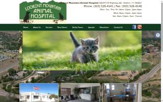 Lookout Mountain Animal Hospital website