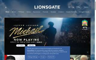 Lionsgate Event Center website