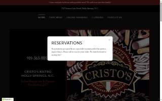 Cristos Coffee Roastery & Cafe website