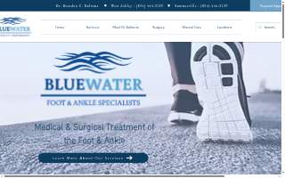 Bluewater Foot & Ankle Specialists: West Ashley website