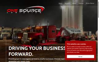 One Source Logistics website
