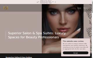 Superior Salon Suites website