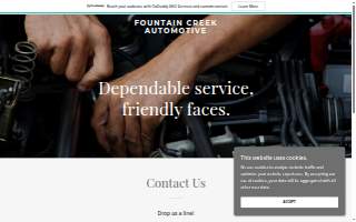 Fountain Creek Automotive website