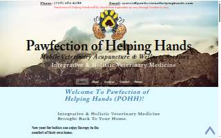Pawfection of Helping Hands, LLC website