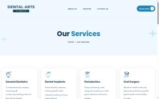 Dental Arts Of Windsor website