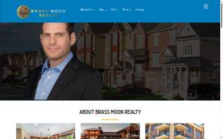 Brass Moon Realty website